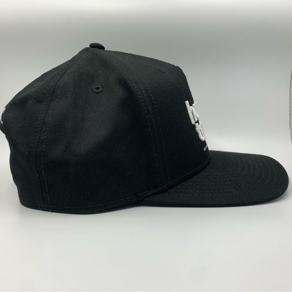 LRG Lifted Research Group Hustle Trees Snapback Hat Black White Embroidered - Picture 4 of 10